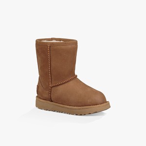 Ugg Classic II Short Waterproof Alla Väderstövlar Barn Bruna (704895ZRQ)